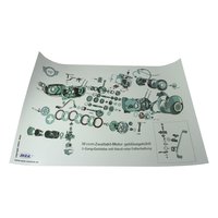 Simson Explosionsdarstellung Explosionszeichnung KR51/1...