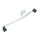 Schalthebel pass f. Simson KR51/2 Schwalbe Schaltwippe chrom Belag Gummi 22mm