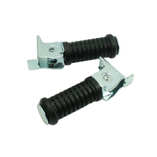 Simson Fußrasten hinten S51 S50 S70 S53 KR51 Schwalbe Star Sperber Habicht Gummi Neues Design 1A