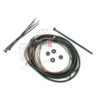 Simson S51 N Kabelbaum Schaltplan Lichtmaschine 6V 25W S51N U-Zündung