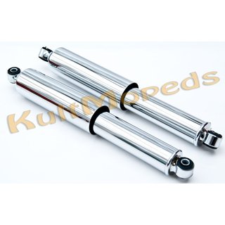 Federbein Stoßdämpfer chrom VORN pass f Simson KR51 Star Sperber Habicht SR4 Federung