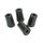 Set Gepäckträger 4 Distanzstücke schwarz für Simson KR51 Schwalbe Adapter Heck Träger