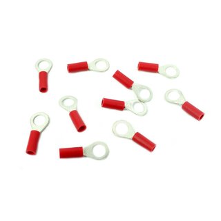 10 x O-Ring Kabelschuhe pas. f Simson KR51 Schwalbe S51 S50 Star Kabelbaum 1,50mm Kabel, M6