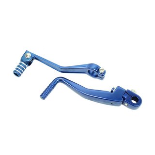 Simson Kickstarter Schalthebel blau S51 S50 S70 S53  klappbar 