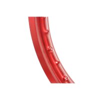 Felge 1,50x16 rot für Simson S51 KR51 Schwalbe S50 KR50 Star Sperber Habicht Spatz Duo Aluminium