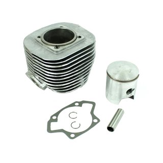 High-End Zylinder 76 ccm mit Kolben + Zylinderkopf für Simson KR51/1 Schwalbe Duo Habicht Star Spatz K Motor Tuning RS762 7-9PS