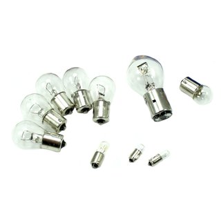 Gühlampen 12V Ersatz für Simson S51 S50 S70 Scheinwerfer 35/35W 5x21W 1x5W 2x2W 1x4W Vape Zündung