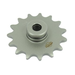 Abtriebskettenrad Ritzel 15 Zähne Simson SR1 SR2 SR4 Spatz KR50 Soemtron Motor