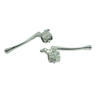 Bremsshebel Gasgriff Armaturen Alu ES125 ES150 ES175 alle ES250 alle ES300 ETS125 ETS150 ETS250 TS125 TS150 TS250