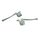Bremsshebel Gasgriff Armaturen Alu ES125 ES150 ES175 alle ES250 alle ES300 ETS125 ETS150 ETS250 TS125 TS150 TS250