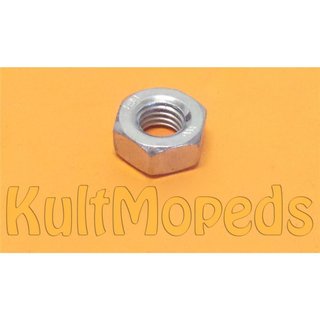 Mutter M10, verzinkt. Normalgewinde M10x1,5 für Schwingenbolzen KR51 Schwalbe Star Sperber Habicht