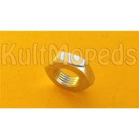 Mutter M10x1,0 flach Feingewinde für Simson Kurbelwelle Polrad Primärritzel Kettenrad Ritzel verzinkt