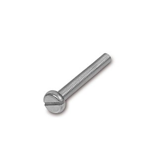Schlitzschraube 6x50 DIN84, verzinkt, M6x50 pas. unter anderem am Seitendeckel Simson S51, S50, S70 Luftfilterkasten