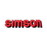 Klebefolie Aufkleber SIMSON Tank rot S51 S50 S70