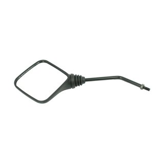 B&M Spiegel links Rückspiegel Simson S51 S50 SR50 Schwalbe Sperber schwarz eckig Rechtsgewinde