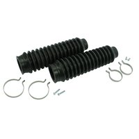2x Faltenbalg + 4 Schellen Gummi Telegabel Holme vorn MZ...