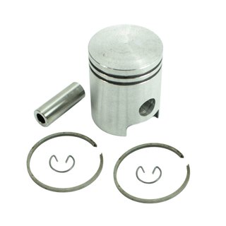 Almot Kolben 38,50 + Ringe Simson S51 SR50 S53 SD50 Schwalbe KR51/2 Set 2 Ringe 2. Übermaß, Schleifmaß