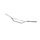 Tommaselli Lenker für Simson S51 S50 S70 S53 S83 Enduro + MZ ETZ TS 125 150 250 Crosslenker chrom silber