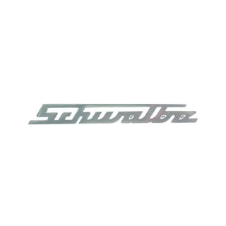 Simson Emblem Logo Schwalbe KR51 Knieblech Schriftzug silber Warenzeichen