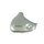 Zierblech Verkleidung links  SR2, SR2E, SR4-1, KR50 - 1 Befestigungsloch, Aluminium - zur Vordergabel