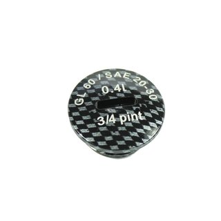 Deckel Kappe ÖL carbon Simson S51 S70 SR50 KR51/2 Schwalbe Verschluß Schraube Motor Kupplungsdeckel
