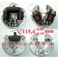 Zündung Elektronik Lichtmaschine 6V 18W Fichtel & Sachs SM 98 und 74 ccm Motor zB für Bismark, Göricke, Miele, Wanderer