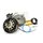 Zündung Elektronik Lichtmaschine 6V 18W Fichtel & Sachs SM 98 und 74 ccm Motor zB für Bismark, Göricke, Miele, Wanderer