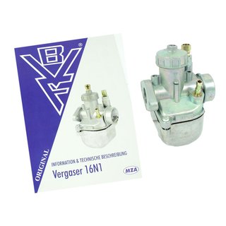 BVF Vergaser 16N1-3 Simson SR4-3 Sperber Berliner Vergaser Fabrik Qualität sehr gut