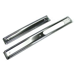 Set Zierleisten Scheuerleisten verchromt KR51 KR51/1 KR51/2 Schwalbe Motorhaube Tunnel ähnlich KR50
