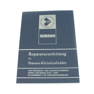Buch Simson Reparaturanleitung Wartung S50 KR51 Schwalbe Star SR4 Wartung Lektüre