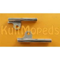 Blinkerhalter Halterung chrom, vorn Blinker MZ ETZ 125 150 250 251 301 an der Telegabel 10mm runde Blinker