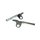 Blinkerhalter Halterung chrom, vorn Blinker MZ ETZ 125 150 250 251 301 an der Telegabel 10mm runde Blinker