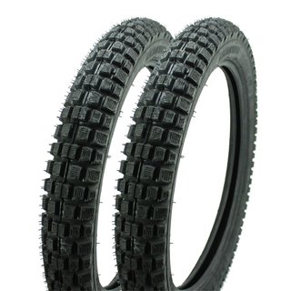 2 Reifen pas. f Simson S51 S50 S70 KR51 Schwalbe Enduro Cross Heidenau K46