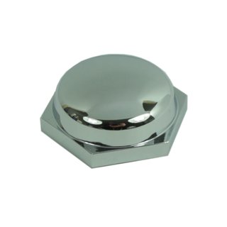 Hut Mutter Kappe Überwurfmutter Steuerrohr Lenker Abdeckung MZ RT125/1 RT125/2 Chrom Brille