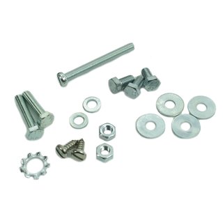 Normteile Set Gehäusemittelteil, Herzkasten Befestigung pas. f. Simson S51, S50, S70