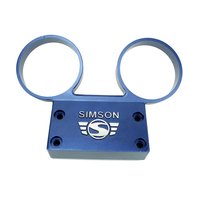 Simson Armaturenträger blau für Tacho DZM...