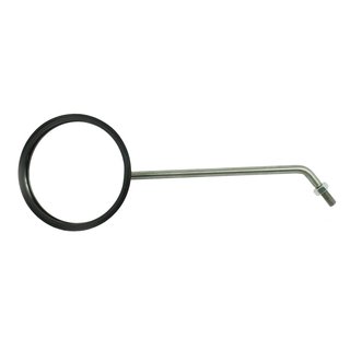 Simson Spiegel links rund 90mm Schwalbe S50 KR51 KR51-2 S51 schwarz Edelstahl M8