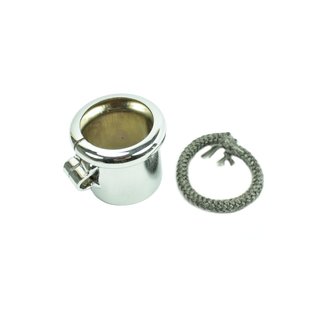 Klemmschelle mit Wulst + Dichtschnur 35mm Krümmer Auspuff pas f MZ RT125 IWL Pitty Berliner Roller Simson AWO Sport MZ ES125 150