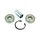 Kugellager Set Nabe Rad hinten Scheibenbremse MZ TS250 ETZ250