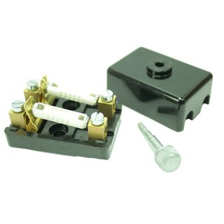 Sicherungsblock Sicherungshalter Sicherungsdose 2 zweifach Kabel Elektrik für Simson S50 KR51 Schwalbe SR4 Sperber Habicht pas f MZ ETZ TS ES 125 150 250