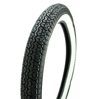 Mitas B7 Weißwand Reifen für Kreidler Florett K 54 RS RMC LF 2 3/4x17 17 Zoll Rad