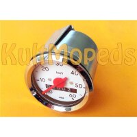 Tachometer 60 km/h Tacho Chromring 48mm für Simson...