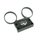 Armaturenträger Tachometer DZM Simson S50 S51 S53 S70 S83 Brille schwarz Aluminium