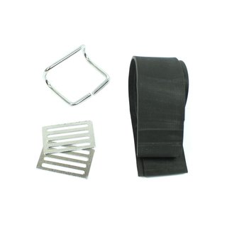 Gepäckträger Spannband für Simson S51 S50 S70 S53 S83 KR51 Schwalbe KR50 Sperber SR4-3 Star SR4-2 SR4-1 Spatz Band Gummi Riemen schwarz alle Mopeds