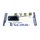 F1 Spiegel Carbon blau Rückspiegel links Tuning pas f Simson S50 S51 KR51 SR50 Roller