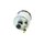 MMB Drehzahlmesser DZM 60mm rund Chromring mit Kontrolllicht Kontrollleuchte blau Licht 12V Simson S50 S51 S70 S53
