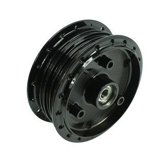 Nabe schwarz Radnabe mit Kugellager Rippen für Simson S50 S51 S53 Schwalbe KR51 Spatz Star Sperber Habicht