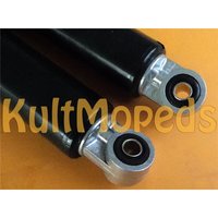 Simson Federbein hinten Solo schwarz Hülse Stoßdämpfer Hinterrad Schwalbe KR50 SR4 Spatz
