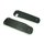 Trittbretter Trittblech Fußrasten für Simson Schwalbe KR51/1 KR51/2 li+re KR50 schwarz Alu