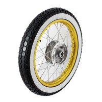 Komplettrad  Felge gold Nabe silber IRC...